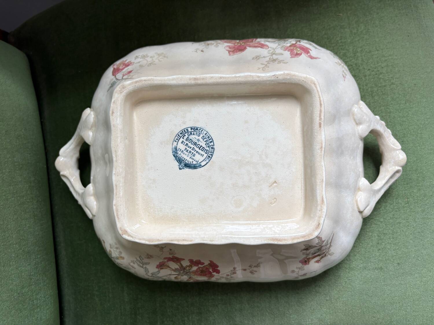 E. Bourgeois soup tureen
