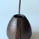 Old copper watering can with wooden handle, complete usuable, vintage from the 1960s