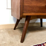 Vintage chiffonnier feet compass