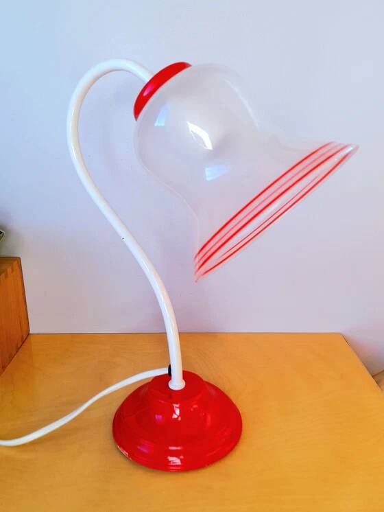SCE metal desk lamp 1980
