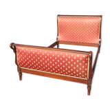 Mahogany empire bed