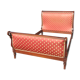 Mahogany empire bed