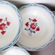 6 assiettes creuses vintage Digoin Sarreguemines modèle Nina Rosa 2008145