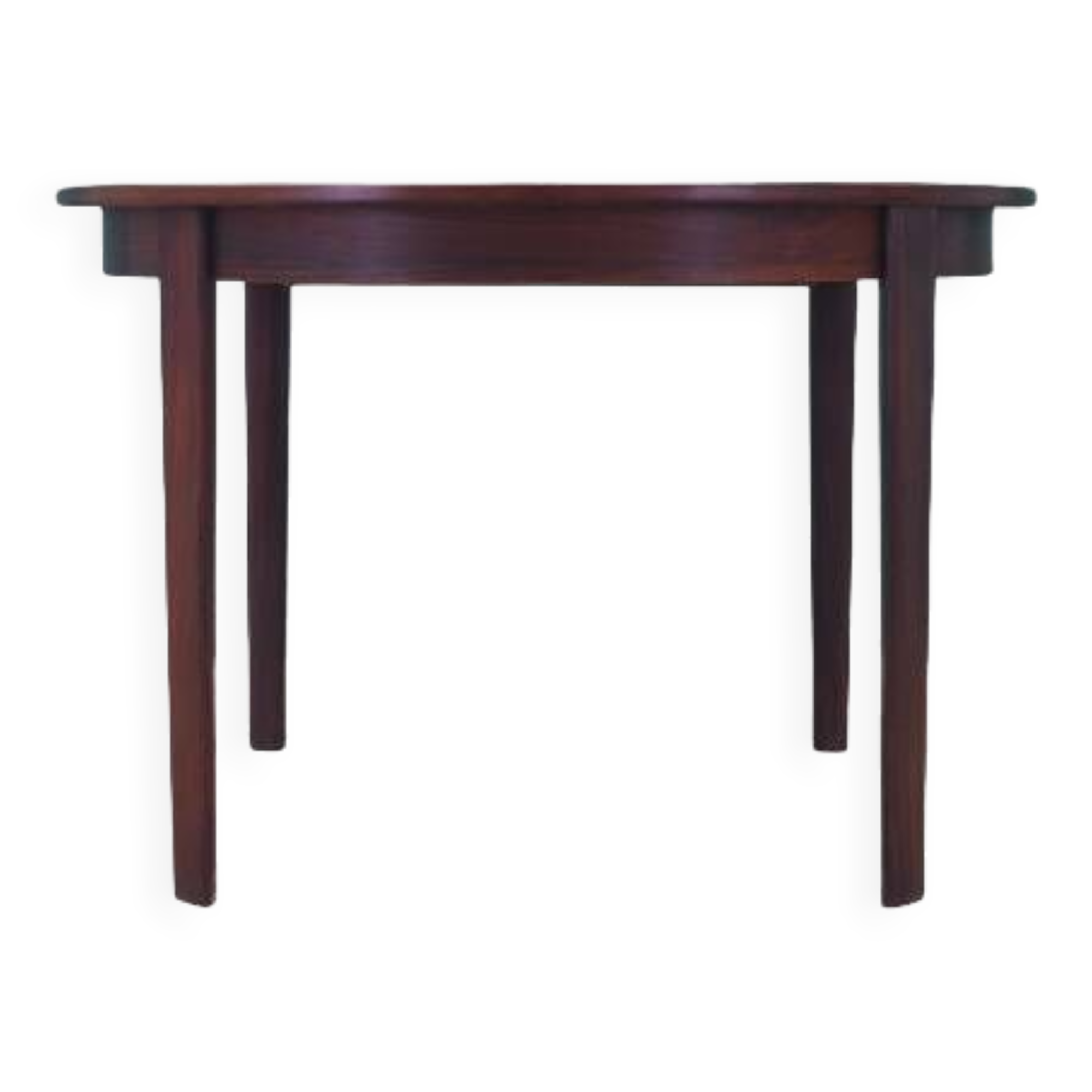 Round rosewood table, Danish design, 1960s, production: Denmark