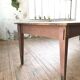 Table de ferme vintage en pin