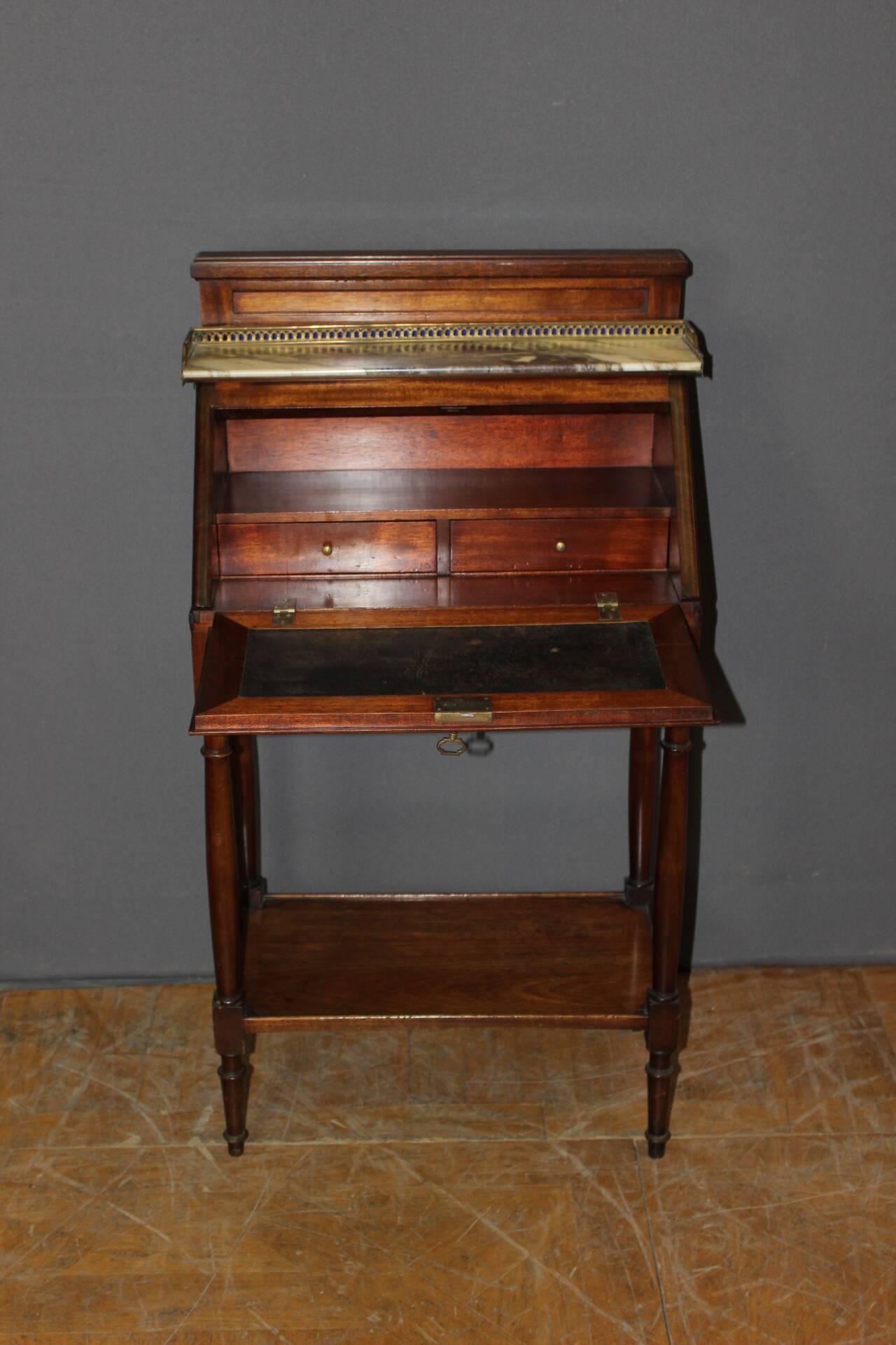 Directoire Style Mahogany Desk from the 20th Century