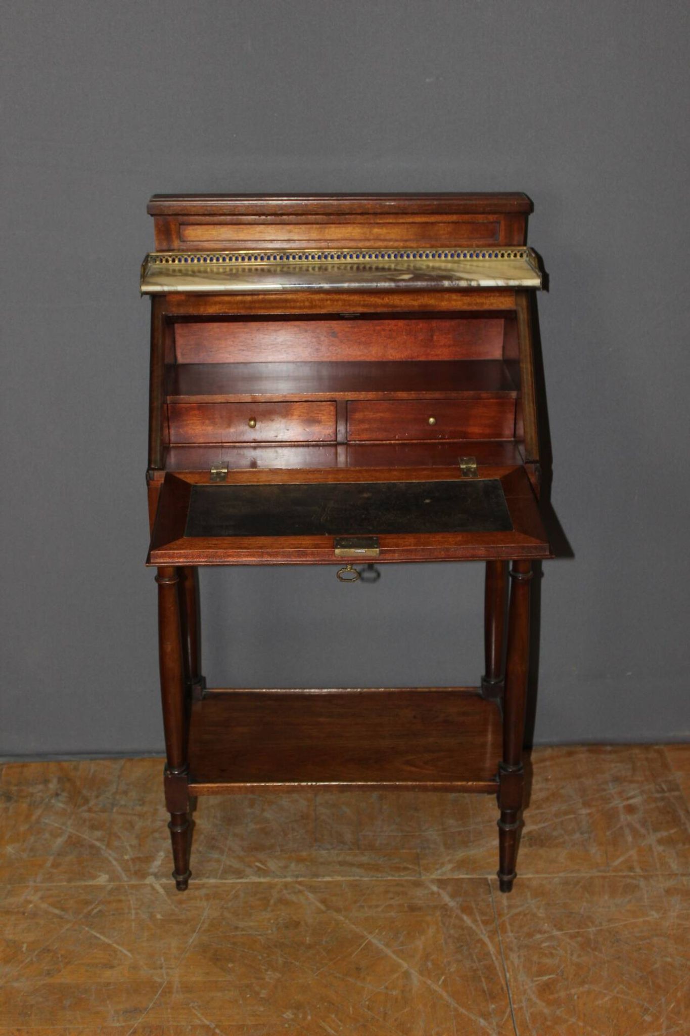 Directoire Style Mahogany Desk from the 20th Century