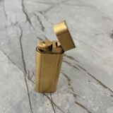 Briquet cartier plaqué or