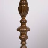 Gilded Bronze table lamps with shades France 1880s