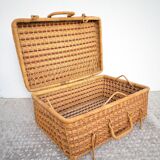 Wicker case suitcase