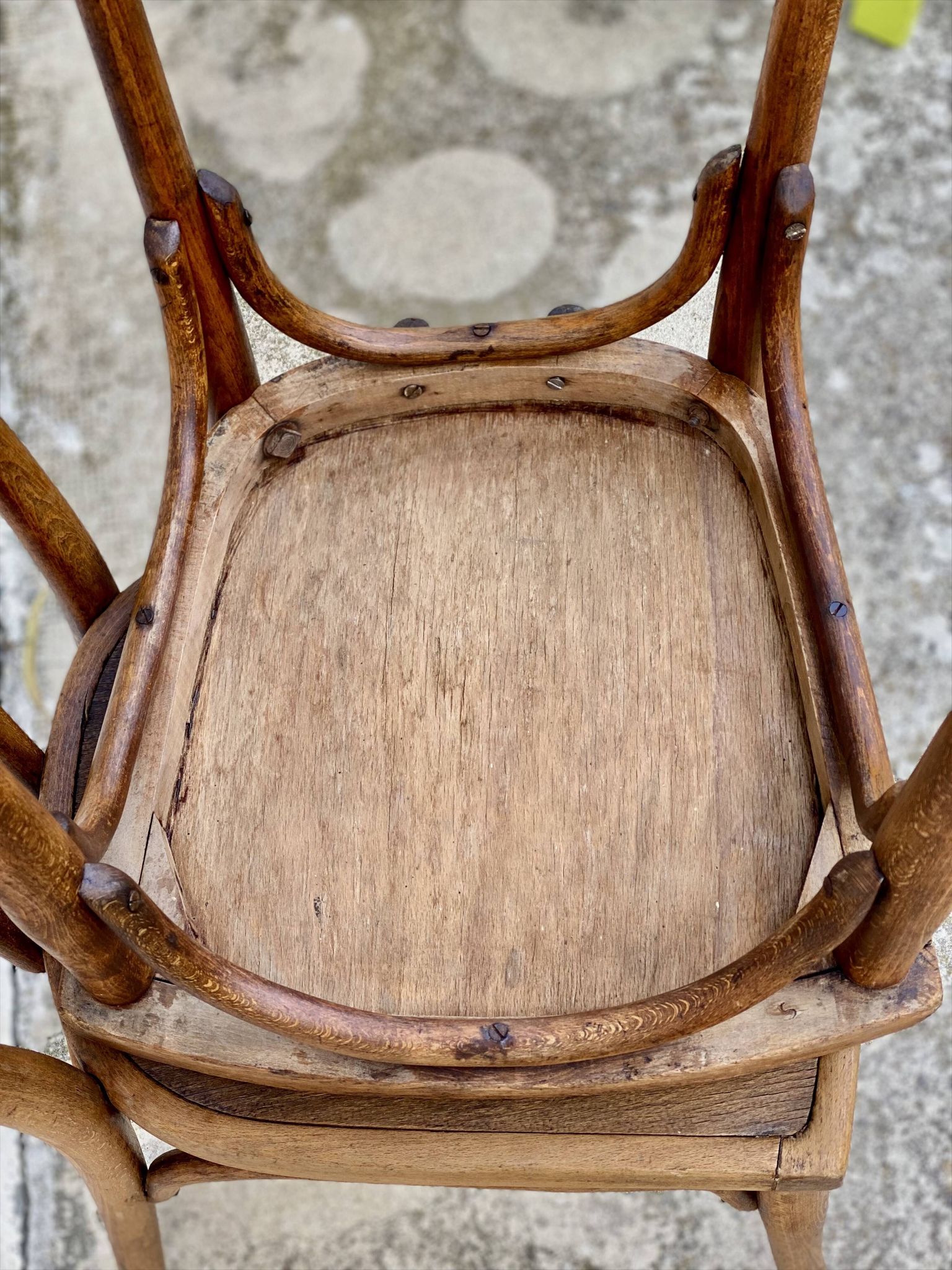 Paire de chaises bistrot thonet vintage 1900
