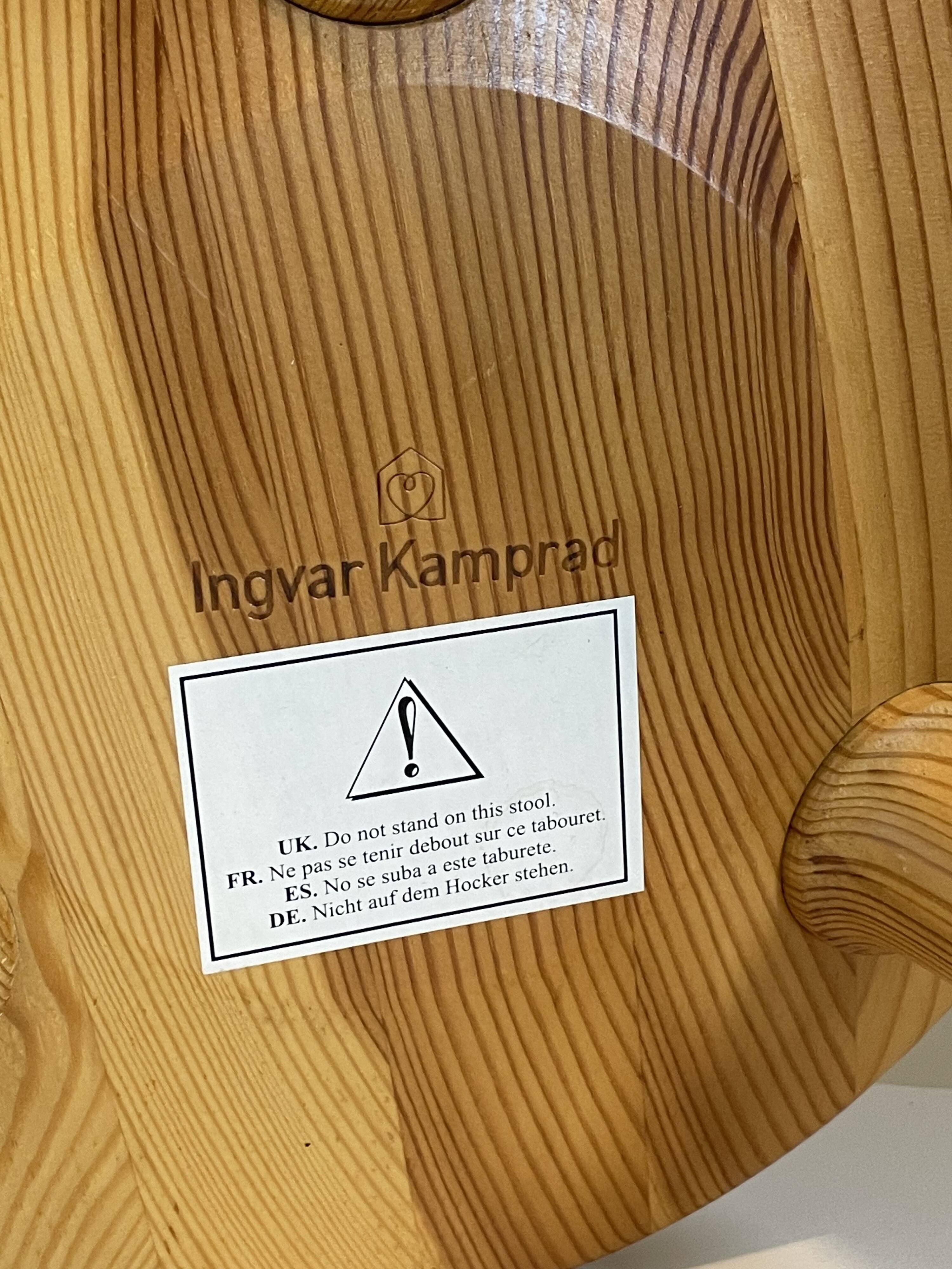 Stool designed by Ingvar Kamprad for Habitat, Sweden, 2004