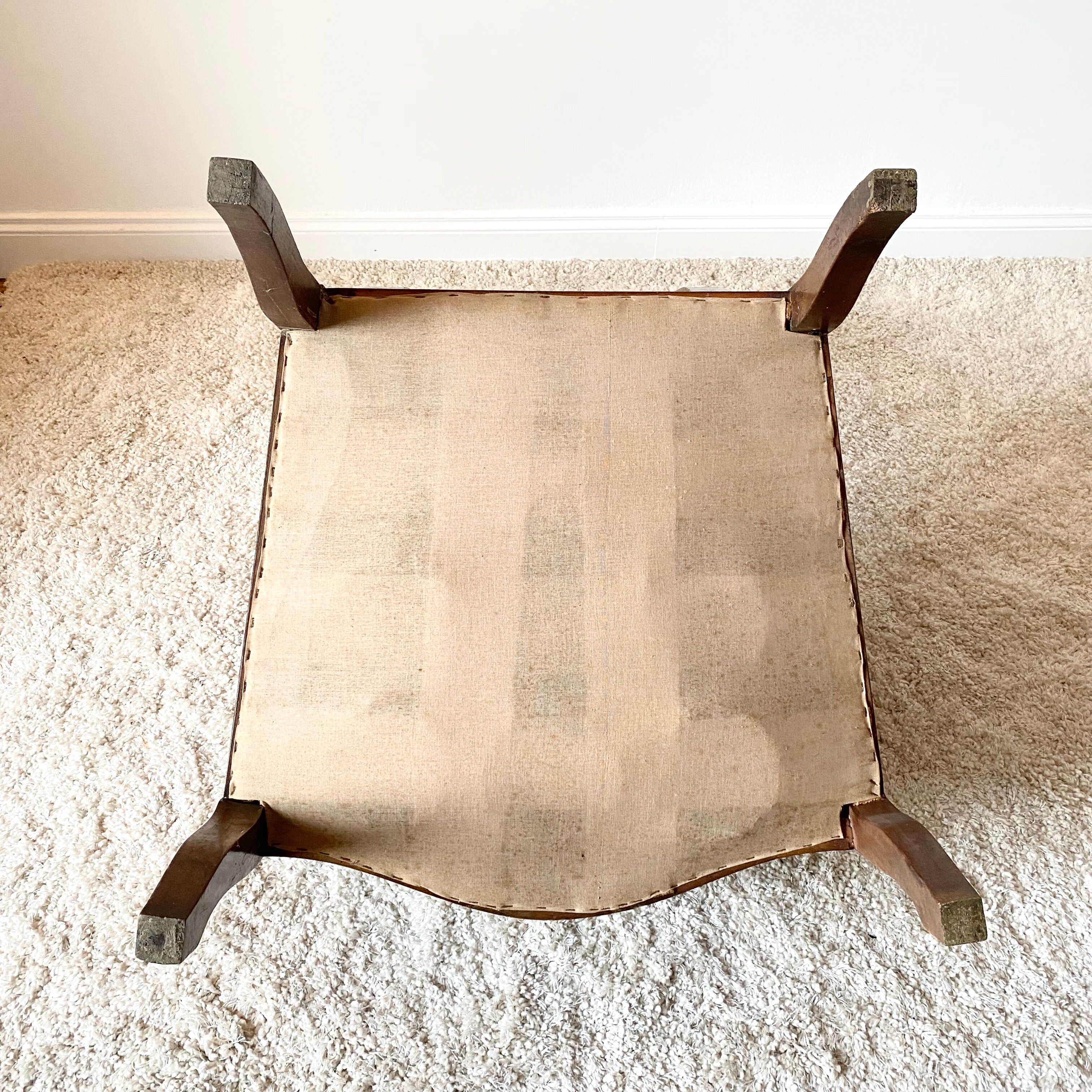 Antique Voltaire armchair