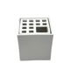Studio Opi, White space age mod. Ikebana A ceramic vase / ashtray, Gabbiane