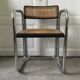 Fauteuil  canné Italie circa 1960