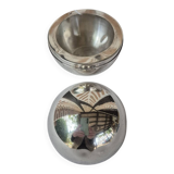 Silver-plated jewelry box/trinket tray