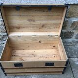 19th century travel trunk