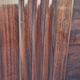 Lit Art Déco, bois d'acacia, années 30 / 40, pied moustache