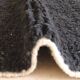 Minimalist Black Rug - 293 x 230 cm