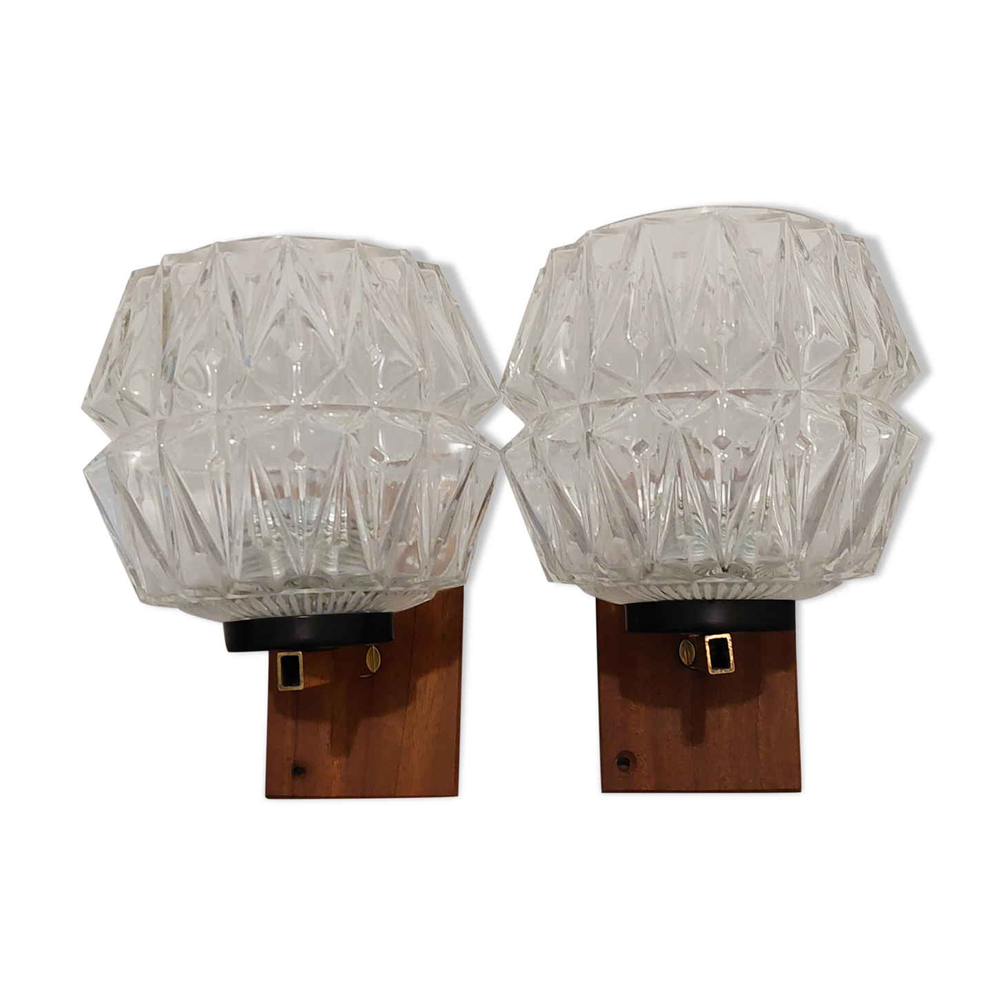 Pair of wall lamps
