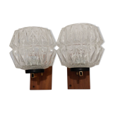 Pair of wall lamps