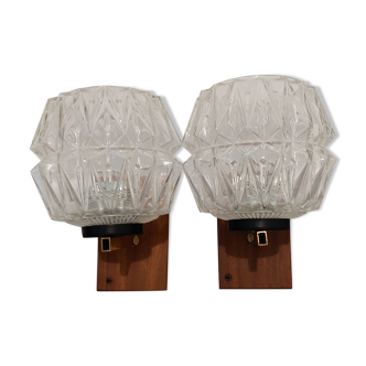 Pair of wall lamps
