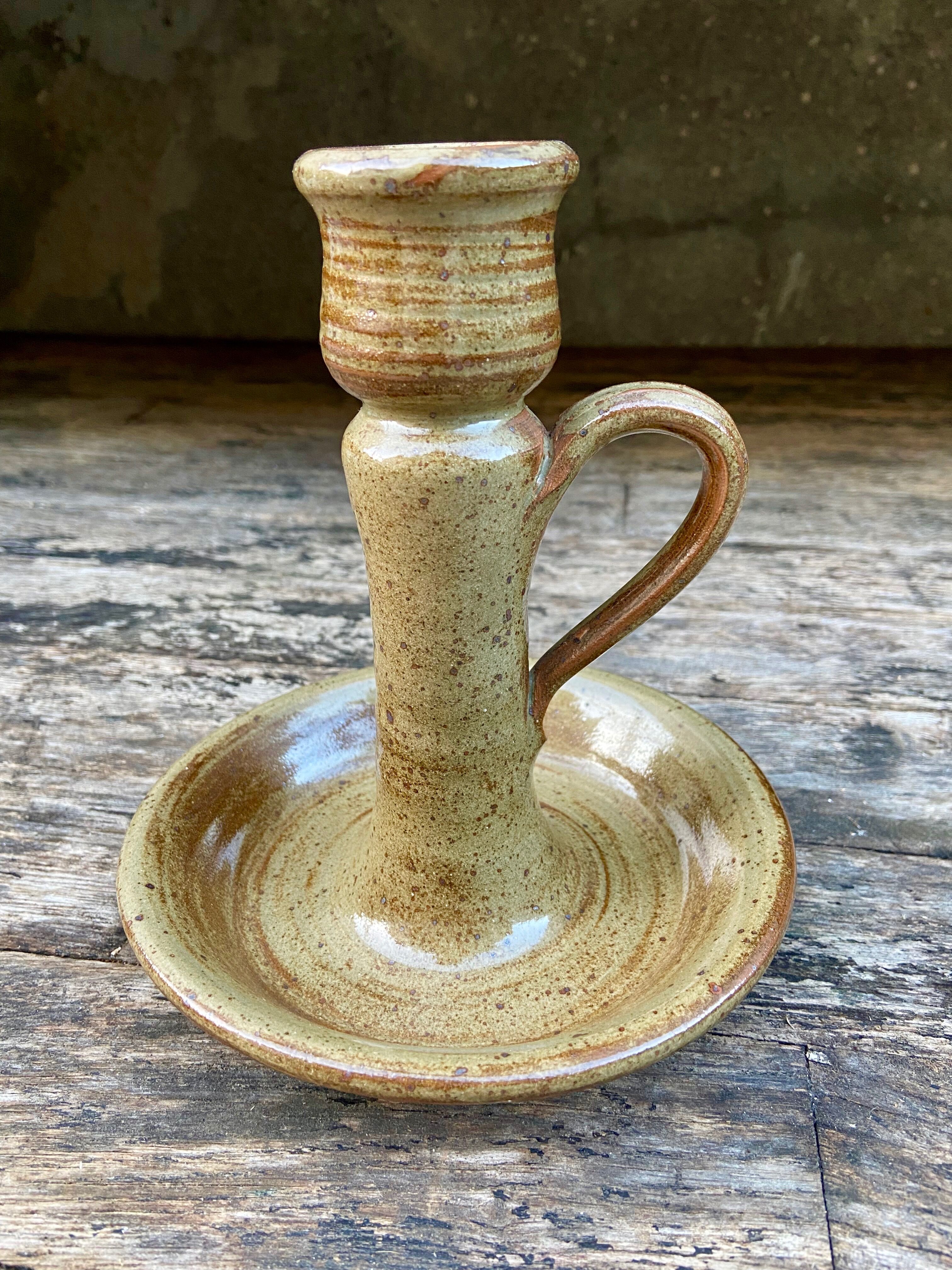 Sandstone candle holder