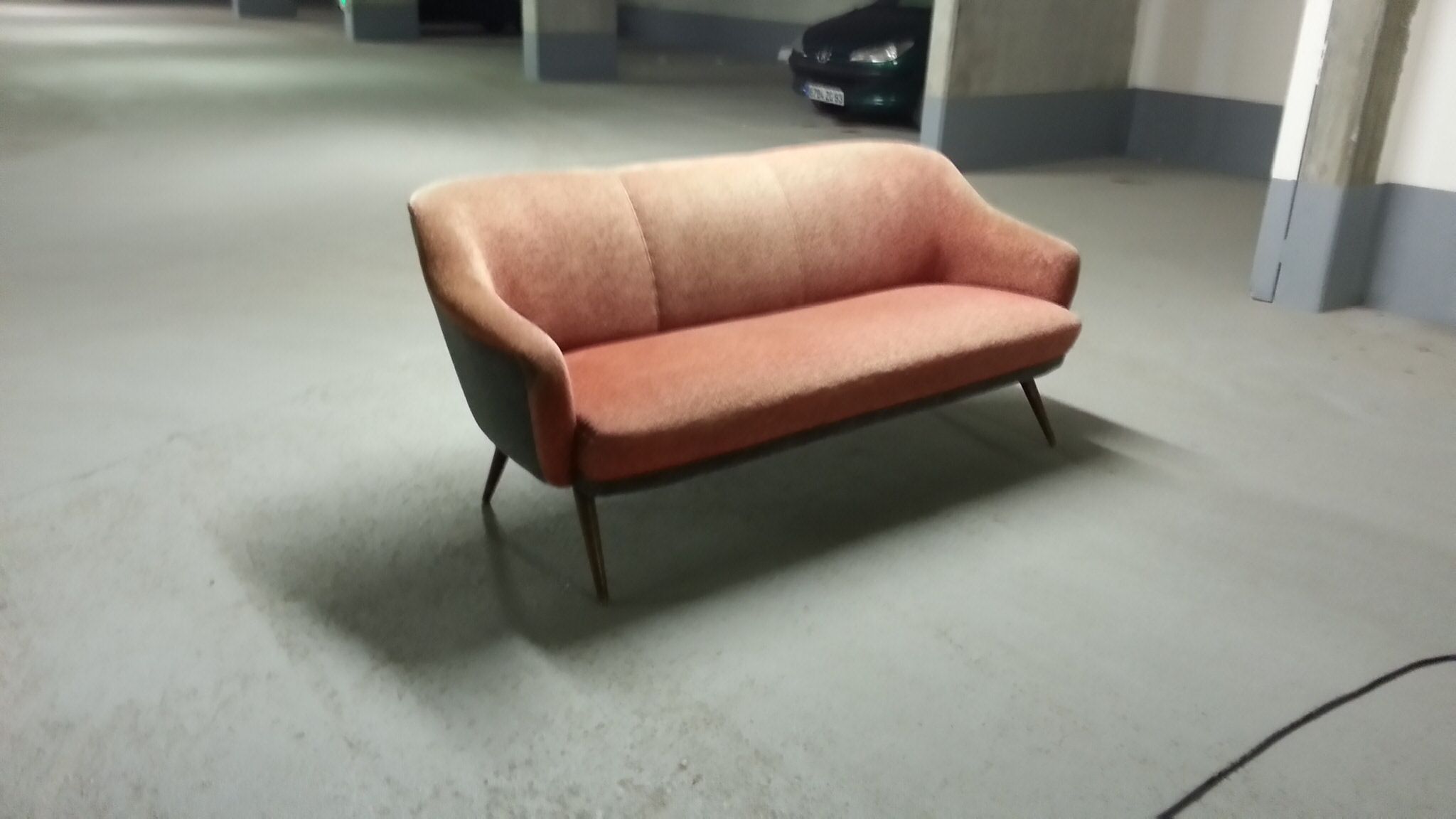 Canapee Danish 50s 60s and his chair