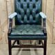 Fauteuil Chesterfield anglais des années 70