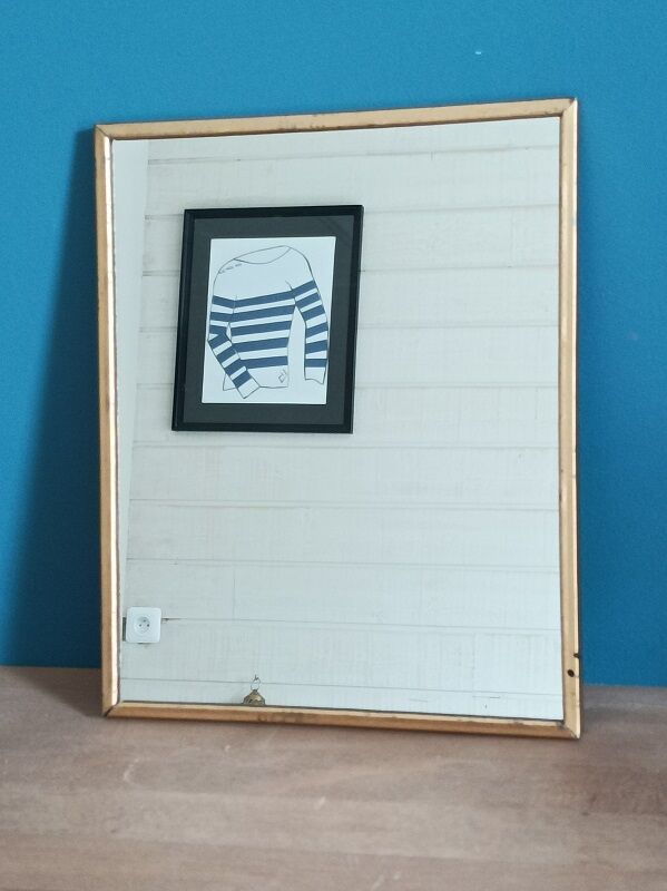 Barber mirror 21x26cm