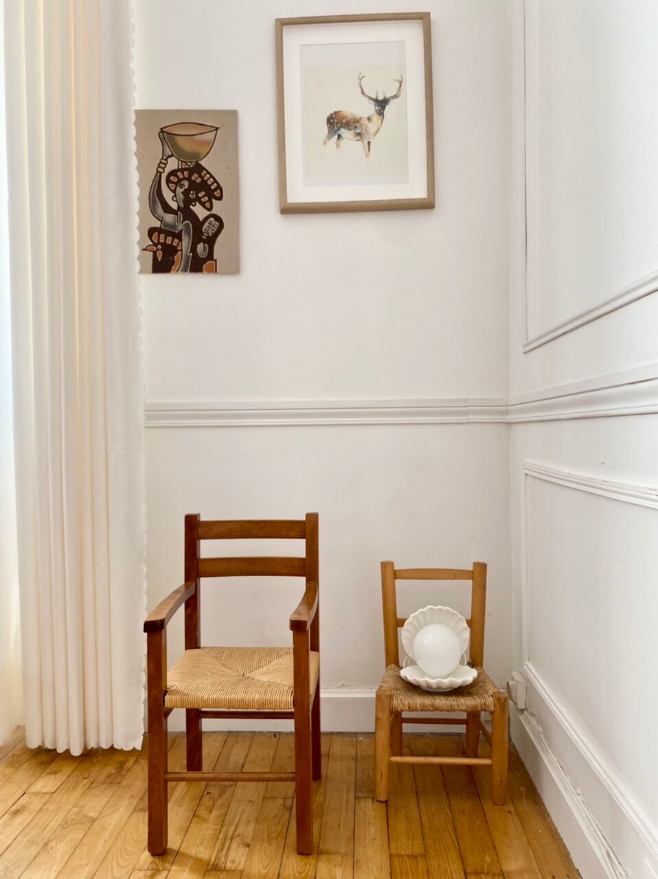 Vintage mulched children's chair