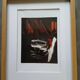 Art deco frame | pierre soulages "november 2, 1957" | black & gold/ochre |