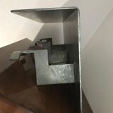 Modernist wall-mounted coat rack, unique piece inspired by Robert Mallet Stevens