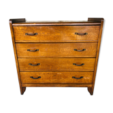 Vintage chest of drawers with 4 drawers, 50s /60
