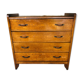 Vintage chest of drawers with 4 drawers, 50s /60