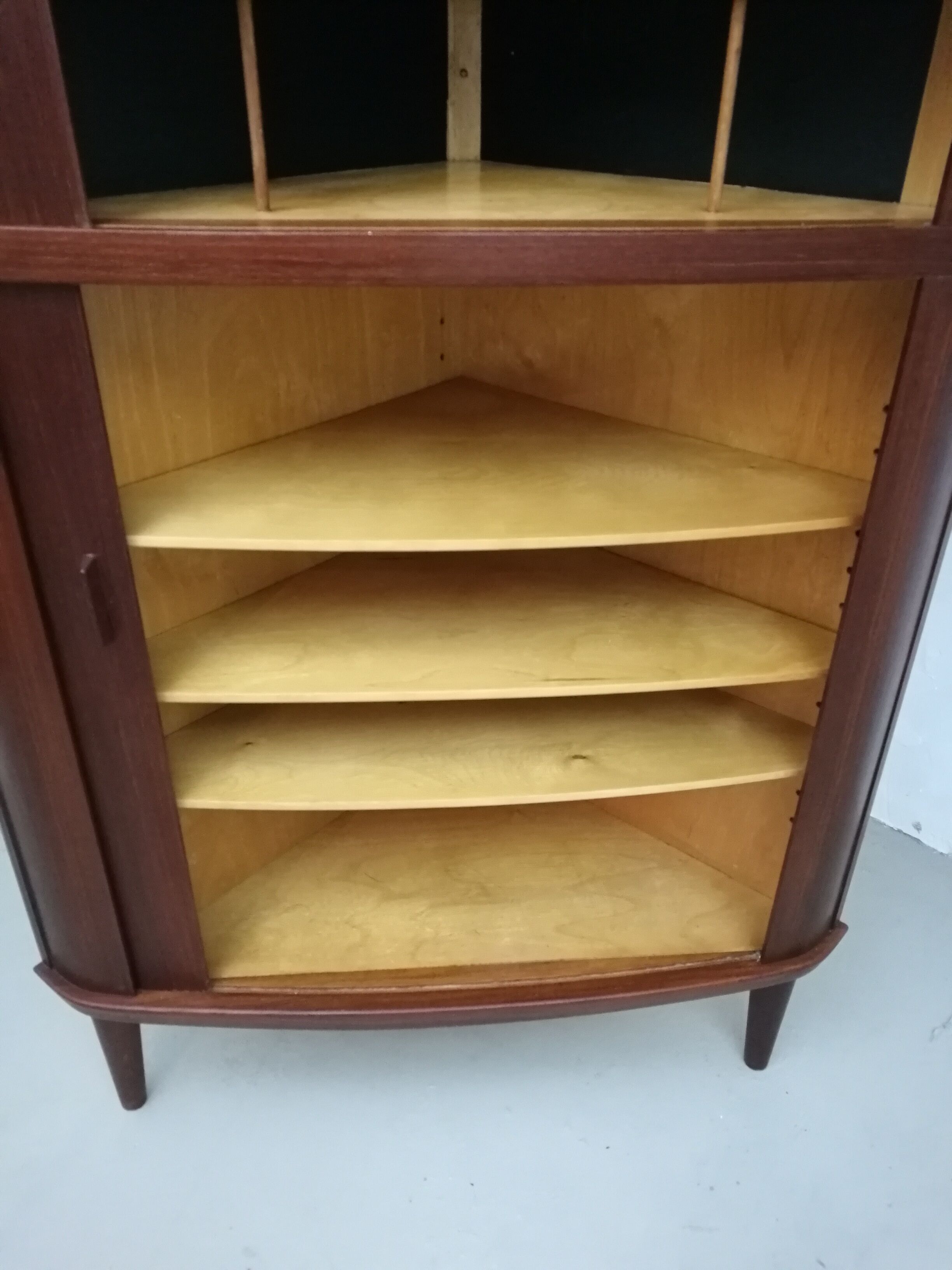 Furniture corner cabinet Scandinavian Skovmand and Andersen