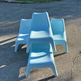 4 outdoor chairs Vagö, Thomas Sandell, PS IKEA 2000