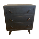 Vintage black dresser