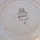 Faience gien france old plate flat model niquette