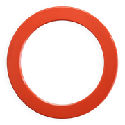 Miroir rond italien des années 1970