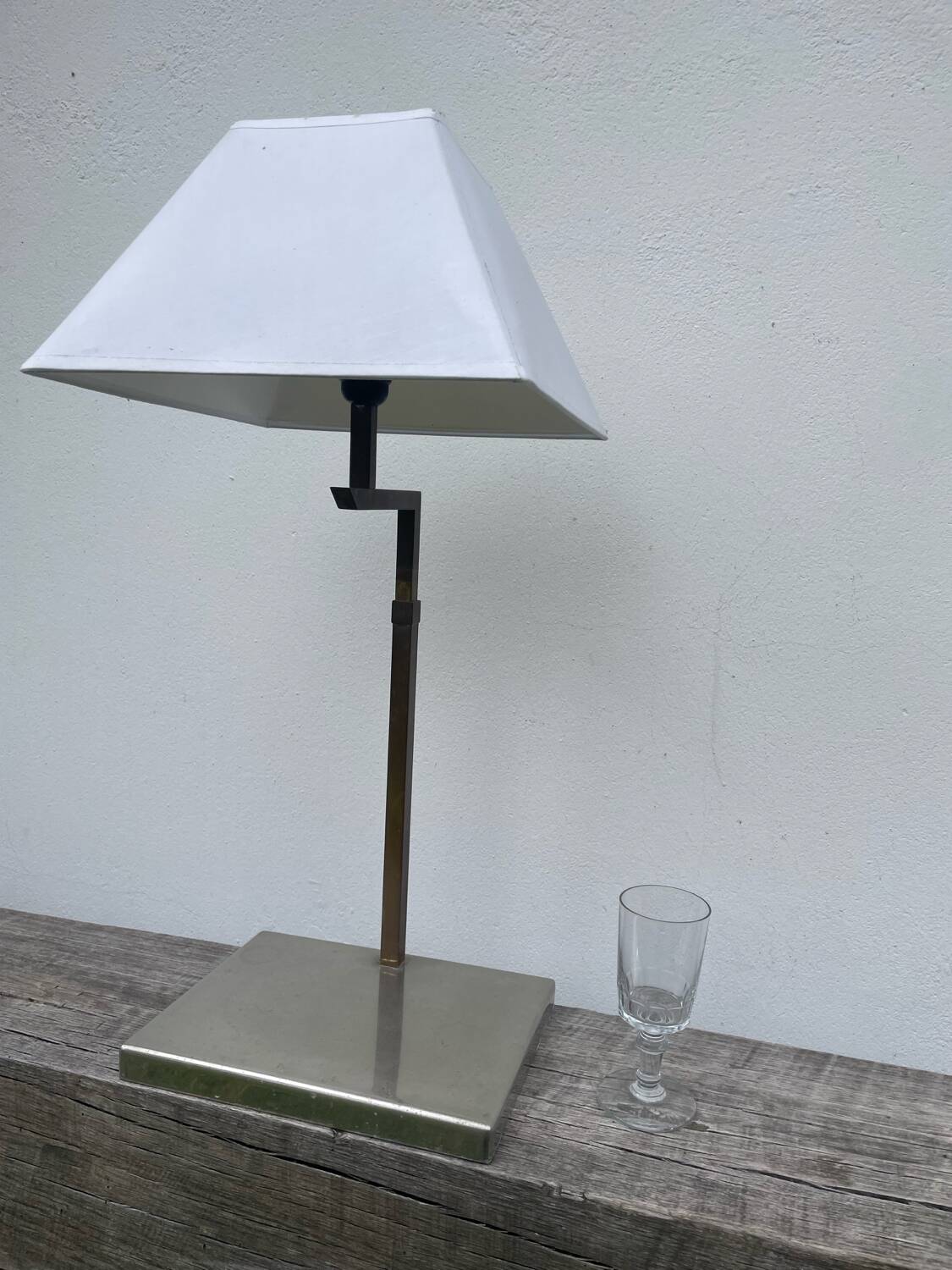1970 brass lamp Gazel Biarritz