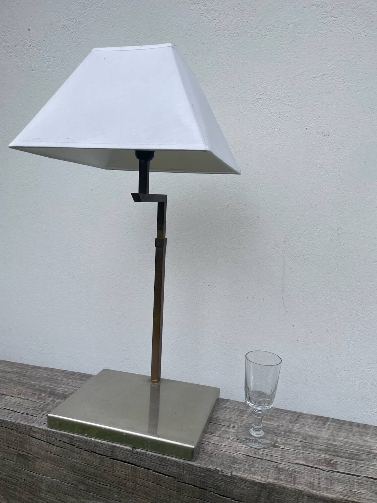 1970 brass lamp Gazel Biarritz