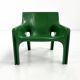 Fauteuil Vicario vert par Vico Magistretti pour Artemide, 1970