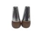 Vintage salt and pepper holders from A&B, Denmark, 1950s, set of 2