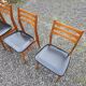 4 Scandinavian chairs from the 1960s