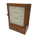 1950 vintage pharmacy or toilet cabinet in waxed wood