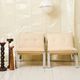 Beige armchair with chrome frame (1 of 2), Italy, 1980s