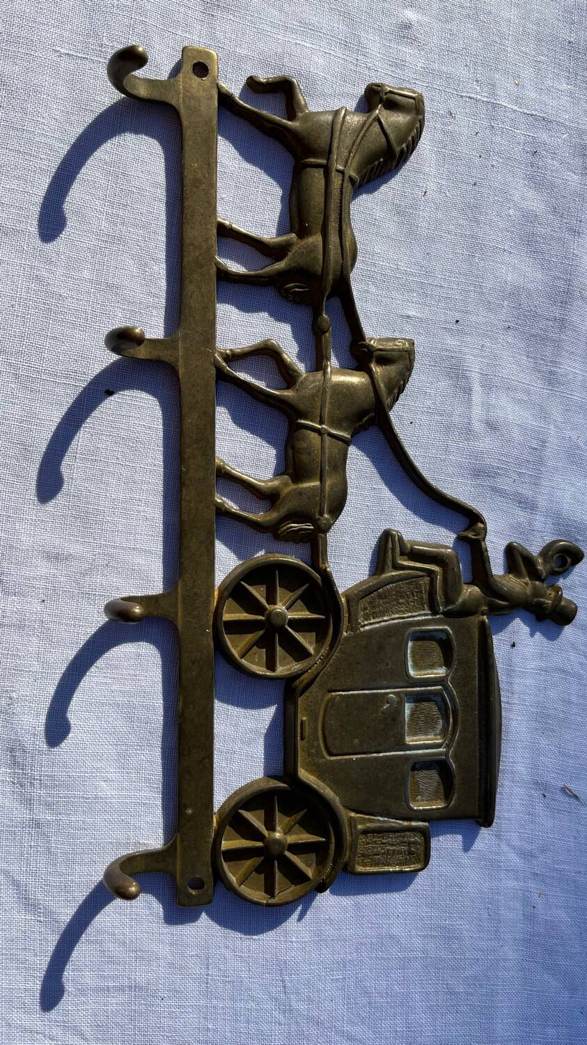 Accroche 4 torchons diligence vintage