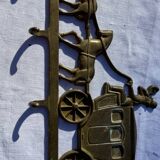 Accroche 4 torchons diligence vintage