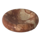 Pink marble ashtray